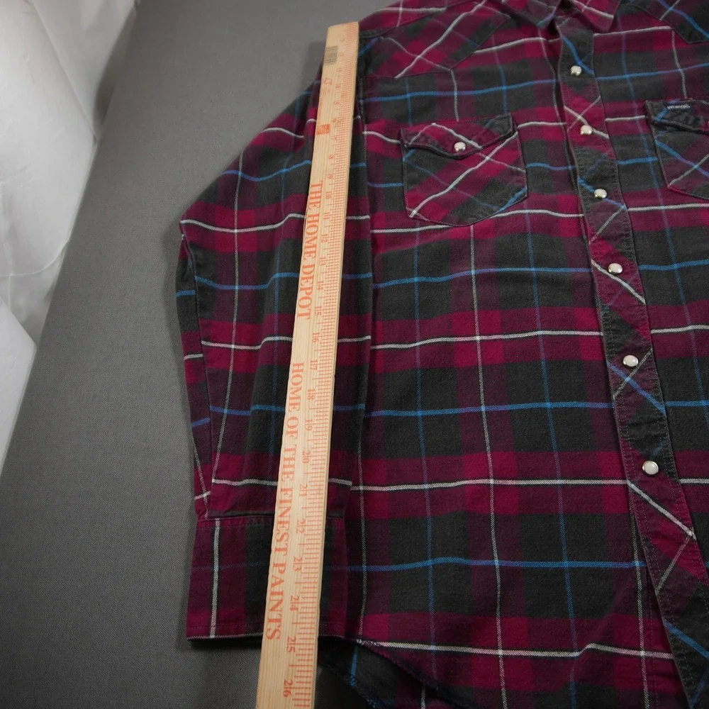 Wrangler western snap